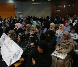 مهرجان تكريمى للمحررة  لينا الجربونى بغزة (22)