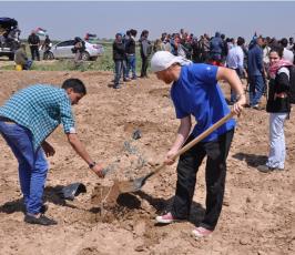 بالصور:إصابات بالاختناق في مواجهات مع قوات الاحتلال شرق بيت حانون في ذكرى يوم الأرض