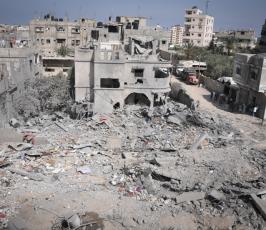 قصف منازل 2014