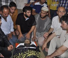  جماهير خانيونس تشيع شهدائها من مسجد أهل السنة ومسجد عباد الرحمن