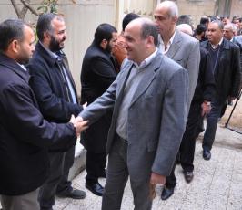 وقفة للفصائل الفلسطينية بغزة تنديداً بادراج نائب الأمين العام النخالة على لائحة الارهاب