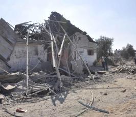 قصف منازل2014
