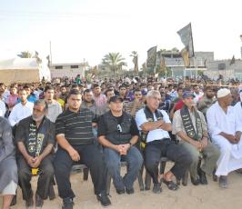الجهاد تنظم مهرجان شمس الانتصار على شرف شهداء القرارة بخان يونس