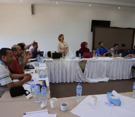 الصليب الاحمر ينظم دورة في السلامة المهنية  ‫(1)‬