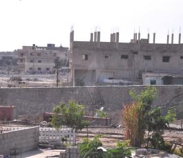 الجيش المصرى يواصل تفجير البيوت على الحدود مع قطاع غزة