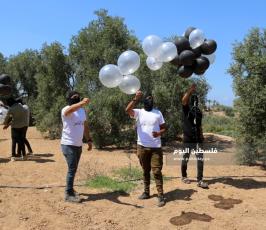  بالونات حارقة ومتفجرة تجاه المستوطنات (14).jpeg