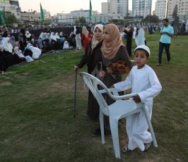  صلاة العيد وسط مدينة غزة ‫(31174541)‬ ‫‬