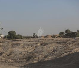 سرايا القدس تنصب صور شهداء نفق خانيونس على مرصد قرب السياج الحدودي (6)