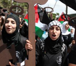 الفلسطينيون يحيون ذكرى النكبة في رام الله
