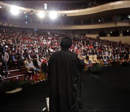 تقرير مصور عن افتاح مؤتمر الشباب والصحوة الاسلامية - 2