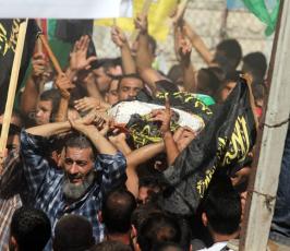 جماهير الجهاد الإسلامي تُشيع الشهيد القائد في سرايا القدس محمد عاصي