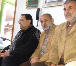 وفد من الجهاد يزور منزل الشيخ أحمد ياسين في ذكرى استشهاده ‫(2)‬ ‫‬