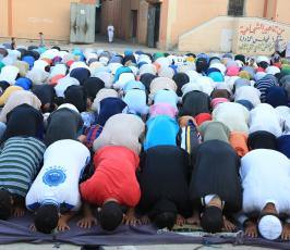  صلاة العيد بالعراء في نادي الشجاعية  ‫(30073251)‬ ‫‬