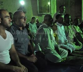 ليلة القدر أمام مقر الصليب الأحمر بغزة