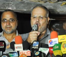 الجهاد الإسلامي تنظم مسيرة جماهيرية في ذكرى حرق المسجد الأقصى