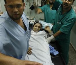 إصابات فى قصف صهيونى شرس على مناطق متفرقة بقطاع غزة
