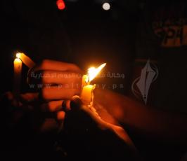 مسيرة شموع للأطفال