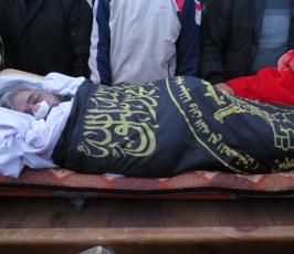 بالصورجماهير غفيرة تُشيع جثمان الشهيد أبو احمد عابد أحد قيادات سرايا القدس شمال قطاع غزة ‫(1)‬ ‫‬