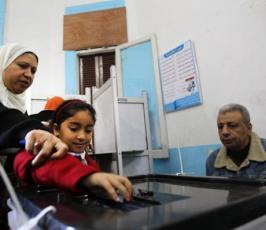 أبرز صور الجولة الثانية من استفتاء مصر