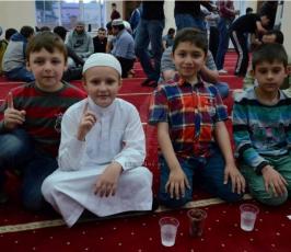 أول أيام شهر رمضان المبارك 1435هـ في العاصمة الأوكرانية"كييف "