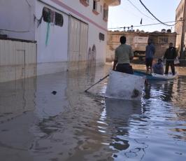 عدسة فلسطين اليوم الإخبارية تتجول بين الأحياء المنكوبة بشارع النفق