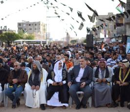 مهرجان الوفاء للشقاقي والشهداء في رفح