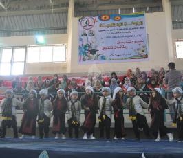 الرابطة الاسلامية تنظم  مهرجان نجوم تتالق وطالبات تتفوق بجامعة الاقصي خانيونس ‫(1)‬