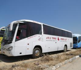 مركبات وحافلات لغزة عبر إيرز ‫(29536137)‬ ‫‬