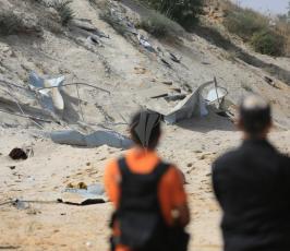 قصف موقع حطين التابع لسرايا لقدس  ‫(29980063)‬ ‫‬