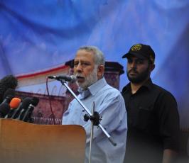 عشرات الآلاف من انصار " الجهاد الإسلامي" ينتفضون نصرة للمسجد الأقصى في غزة