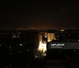 غزة  كهرباء  قصف (4).JPG
