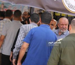 فصائل  بعزاء الدكتور قطاع غزة (22).JPG