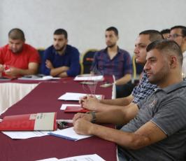  دورة السلامة المهنية للصحفيين للعاملين في المؤسسات الاعلامية الفلسطينية  ‫(38994444)‬ ‫‬