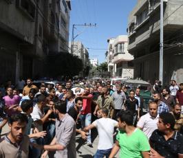 جنازة الشهيد القائد رائد الحرازين ‫(1)‬ ‫‬