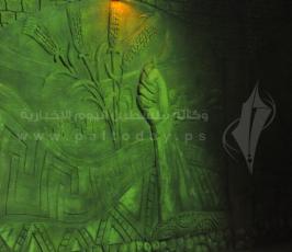 أكبر جدارية نحت في فلسطين