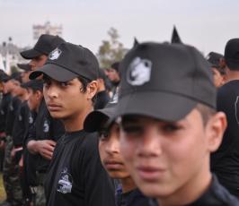 بالصور:الداخلية والتعليم يختتما برنامج الفتوة بغزة