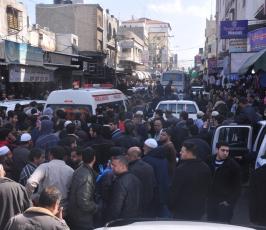 بالصور:غزة تودع العلامة المفتي عبدالكريم الكحلوت