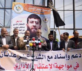 وقفة مع الشيخ خضر عدنان ‫ ‫(1)‬ ‫‬