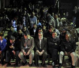 الجهاد الاسلامى فى غزة تقيم حفل تأبين للشهيد القائد رامز حرب