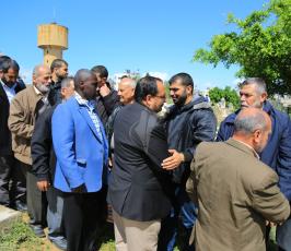 جنازة الحاج ابو نضال النخالة شقيق نائب الامين العام لحركة الجهاد الاسلامى ‫(29680044)‬ ‫‬