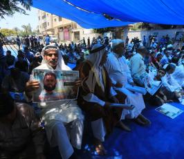 صلاة جمعة تضامناً مع الأسرى  ‫(1)‬ ‫‬