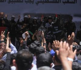 آلاف الفلسطينيين يحيون الذكرى الـ66 للنكبة وسط رام الله