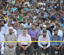 الجهاد تنظم مهرجان شمس الانتصار على شرف شهداء القرارة بخان يونس