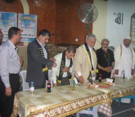 إفتتاح مسجد أبو بكر الصديق فى معسكر البريج