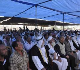 صلح عشائرى بين عائلتي قديح والنجار شرق خانيونس ‫(31552928)‬ ‫‬