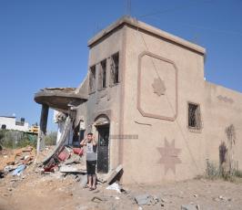 قصف منازل 2014