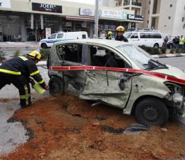 جرحى ودمار وحرائق جراء قصف سرايا القدس للمستوطنات الصهيونية