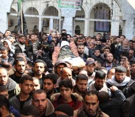 بالصورجماهير غفيرة تُشيع جثمان الشهيد أبو احمد عابد أحد قيادات سرايا القدس شمال قطاع غزة ‫(29680020)‬ ‫‬