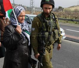 علم فلسطين فوق مستوطنة "اليعازر" جنوب بيت لحم