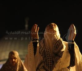 ليلة القدر في المسجد الأقصى المبارك